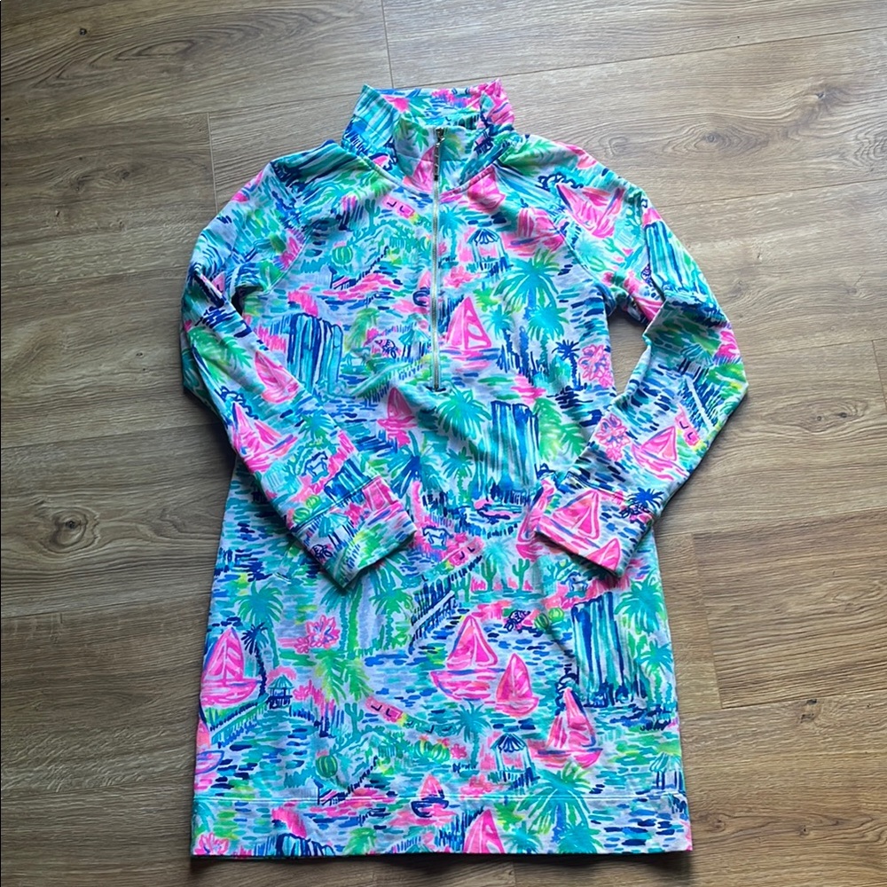 Lilly Pulitzer Skipper dress in Salt in the Air